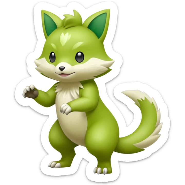 Floragato-Pokémon (full body) sticker
