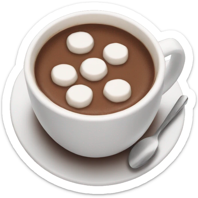 Hot chocolate  sticker
