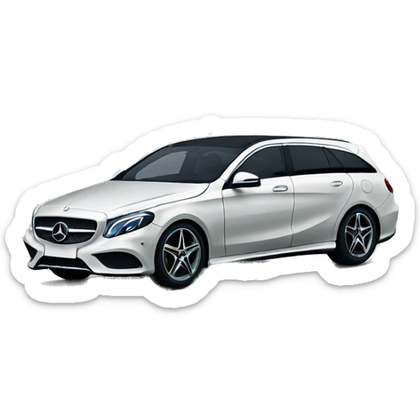 mercedes  sticker