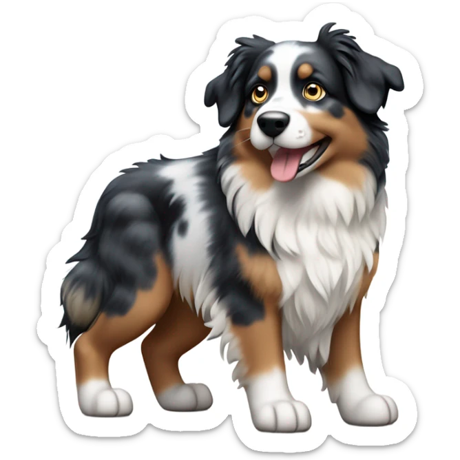 Australian shepherd  sticker