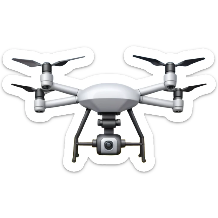 Drone agriculture sticker