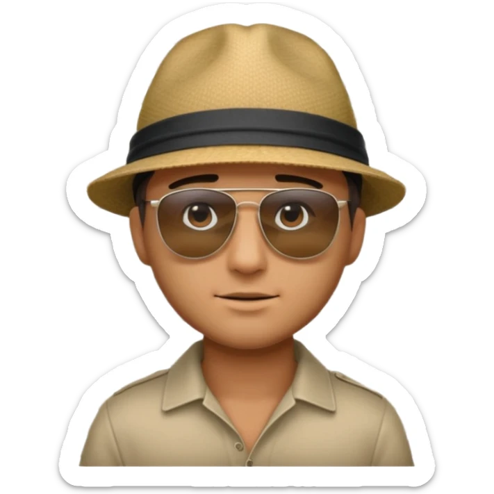 Male peeking behind the blinds can't see whole face only eyes BEHIND blinds sticker