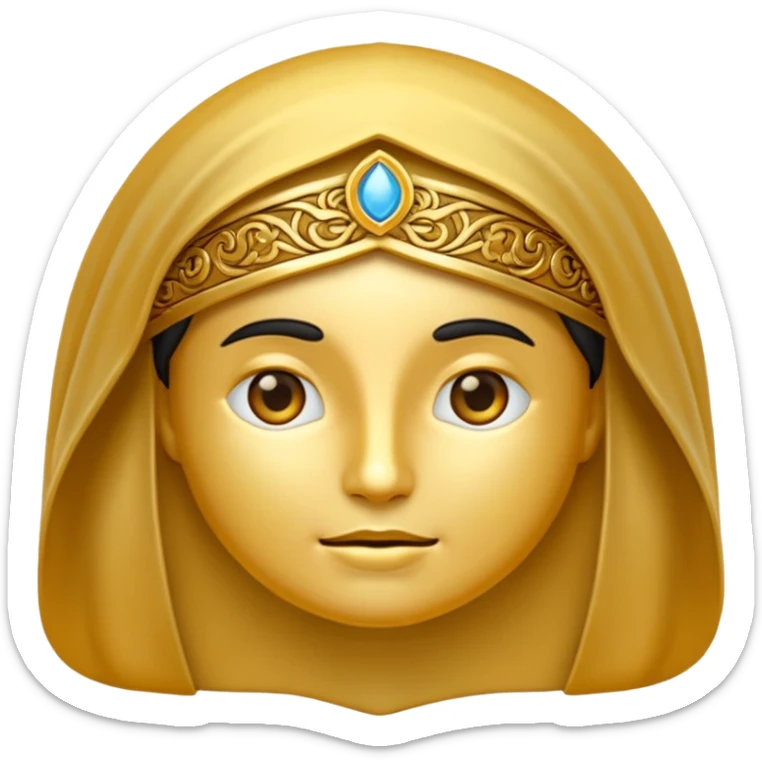 Farvahar emoji for cyrus the king of iran sticker
