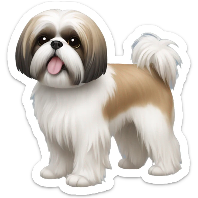 shih tzu sticker
