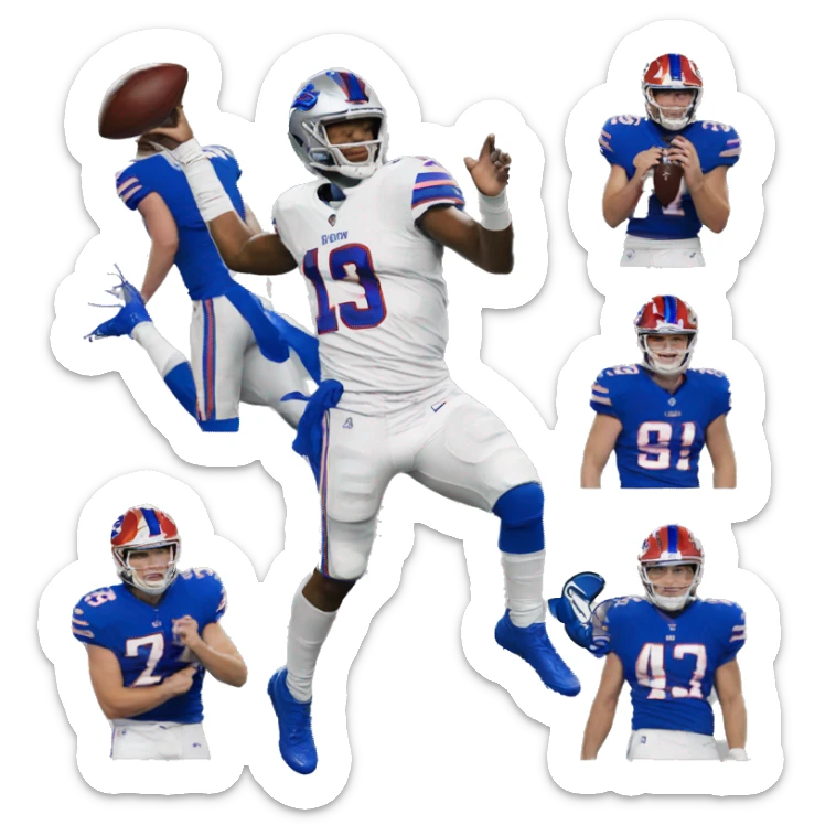 Josh Allen sticker