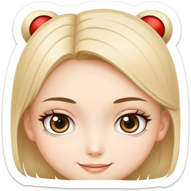 Beautiful girl smilling with big eyes and "ryu" written on toptank sticker