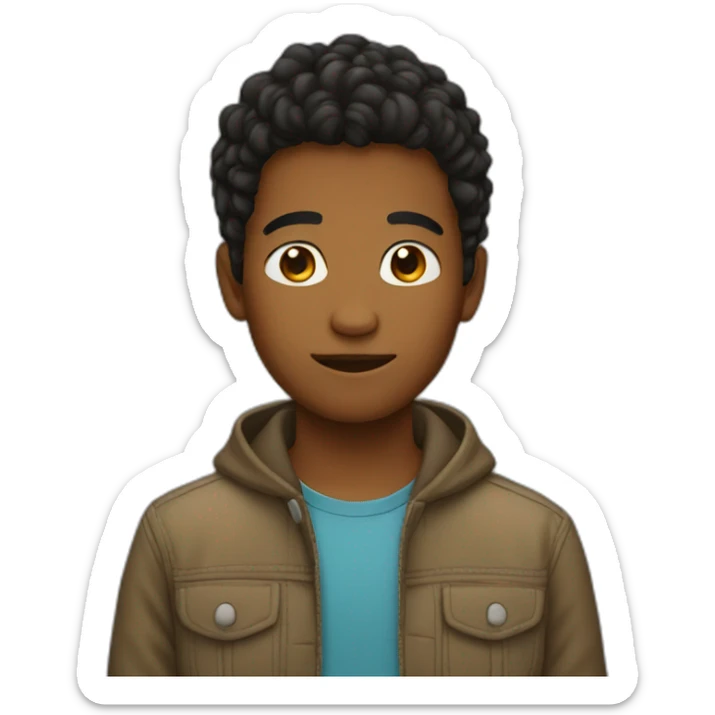 16 year boy  sticker