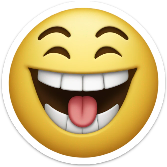laughing  sticker