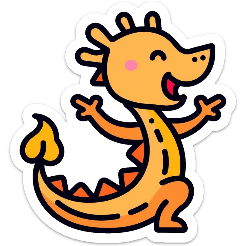 dragon sticker