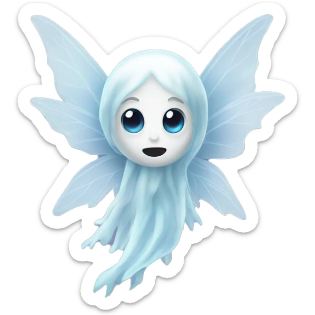 ghost fairy  sticker