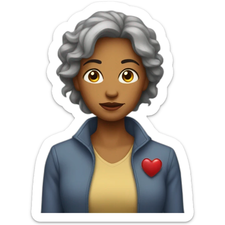 Theirs nothing stronger than a sinlge mother with wounded heart sticker