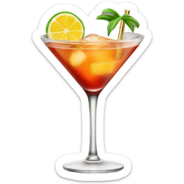 Cocktail  sticker