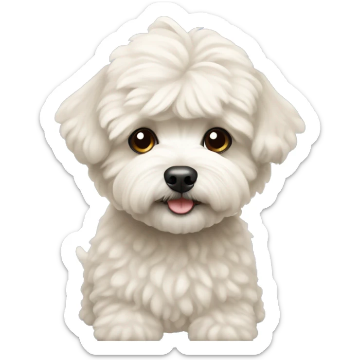 Maltipoo sticker
