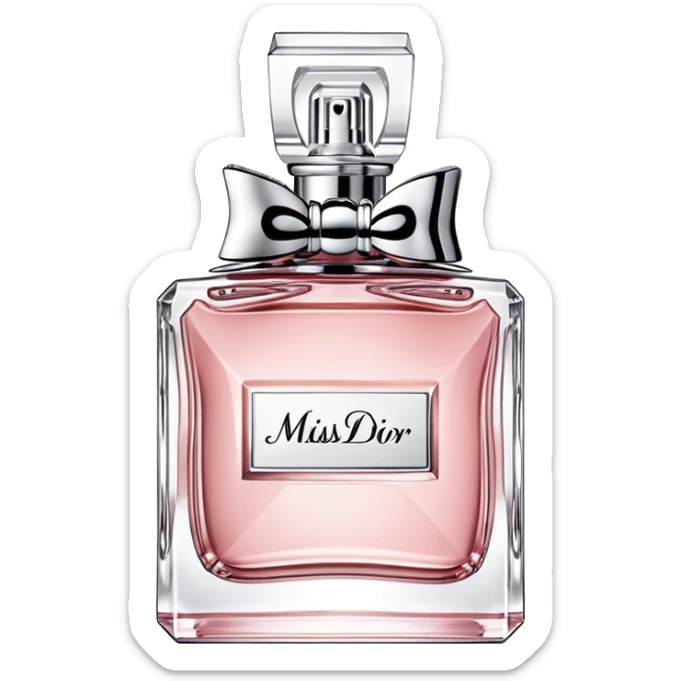 Miss dior perfume sticker