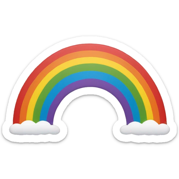 rainbow sticker