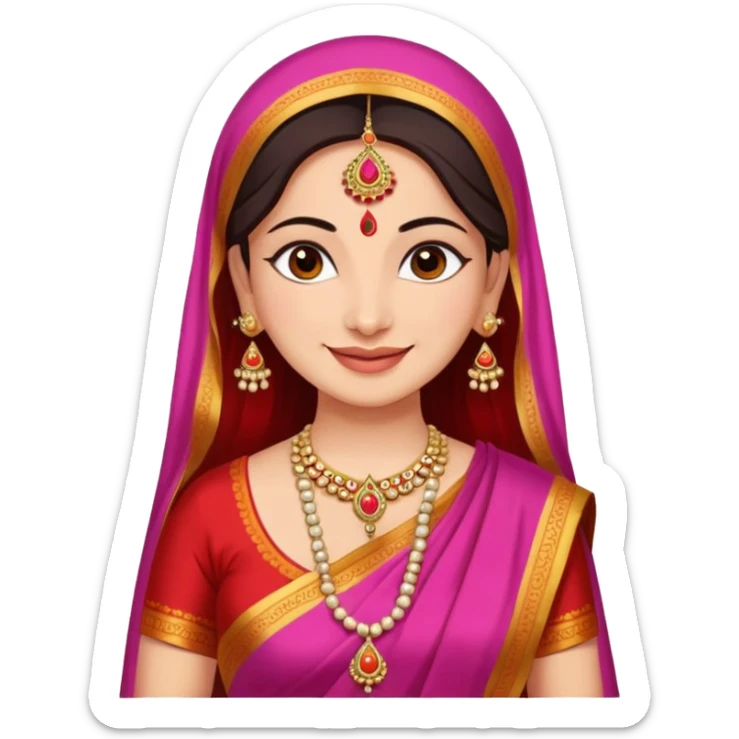 Daya bhabhi from Tmkoc serelak saying e maa mata jiiiii!!!! sticker