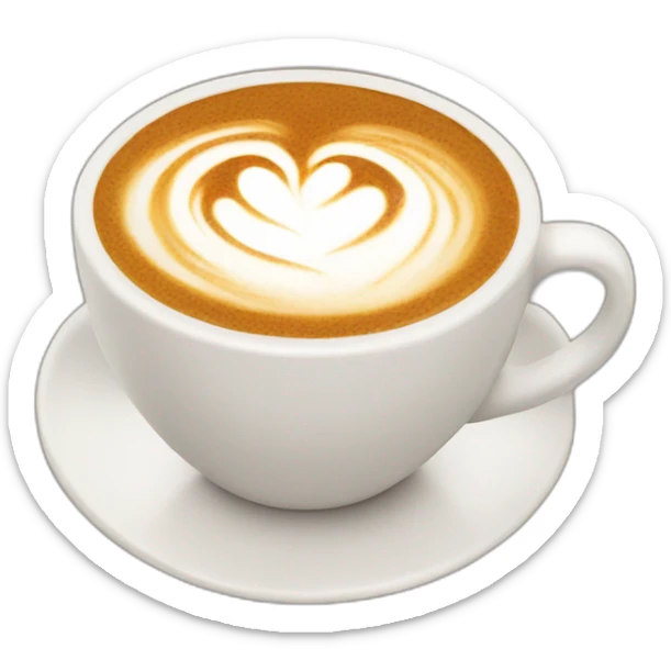 latte sticker