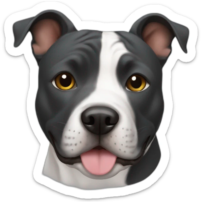 Staffy sticker