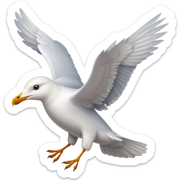 Seagull sticker