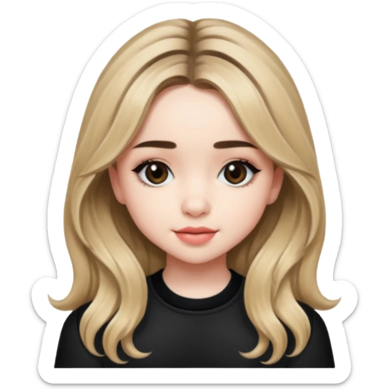 Sabrina carpenter short and sweet album cover sticker