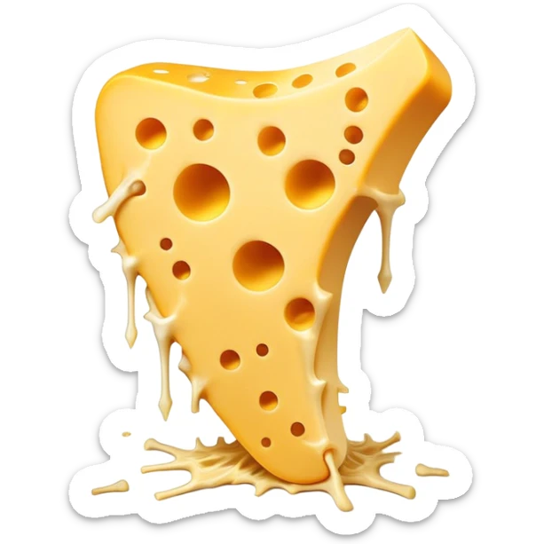 Glowing shredded cheese floating near a femur bone that has a magical golden light at its healing point. An ethereal K2 vitamin symbol pulses between them, channeling healing energy from the cheese to strengthen and repair the bone structure. sticker