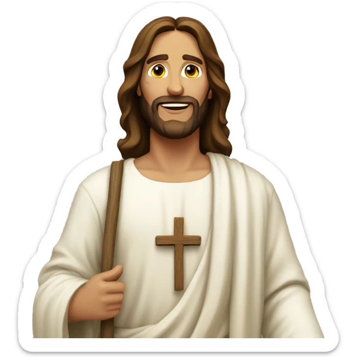 Jesus sticker