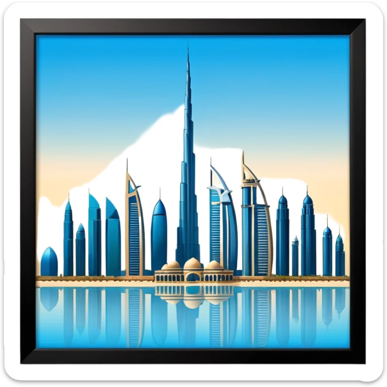 dubai fingers sticker