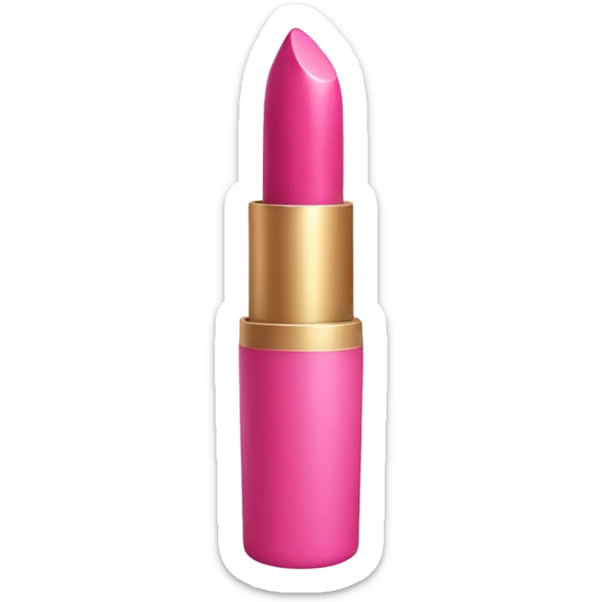 pink lipstick  sticker