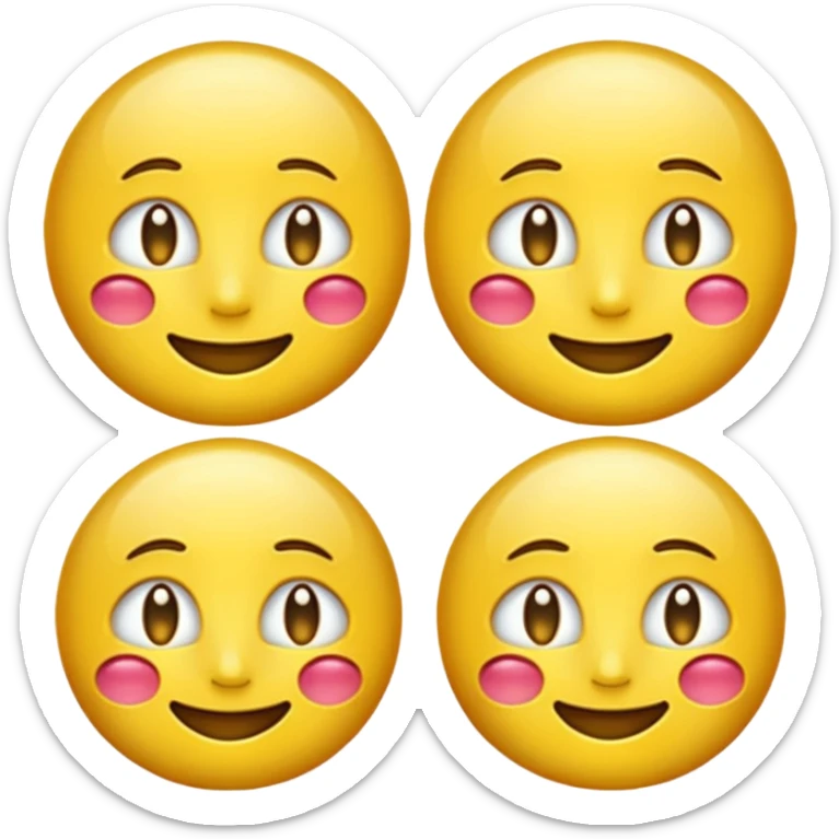 Create me24carret gold emogi sticker