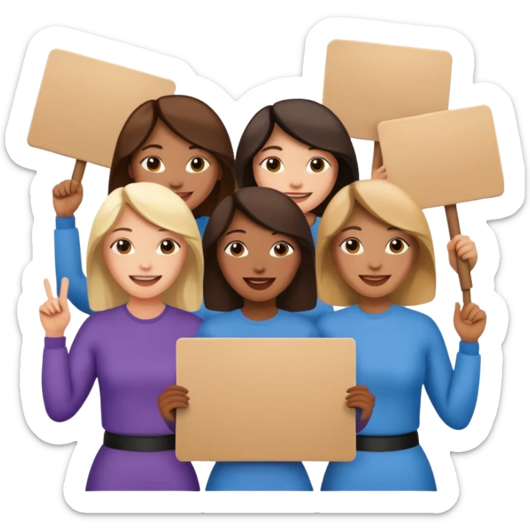 droit des femmes manifestation sticker