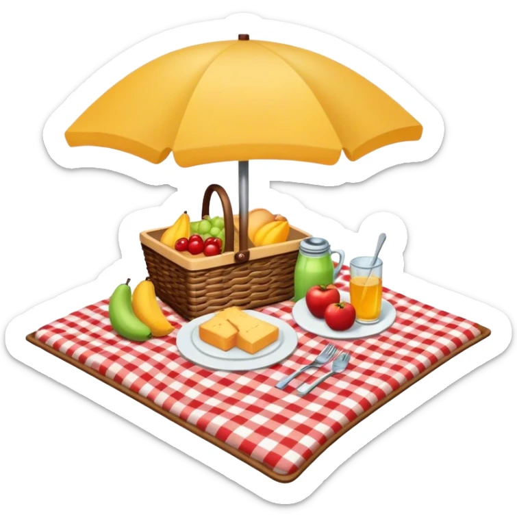 Picnic sticker