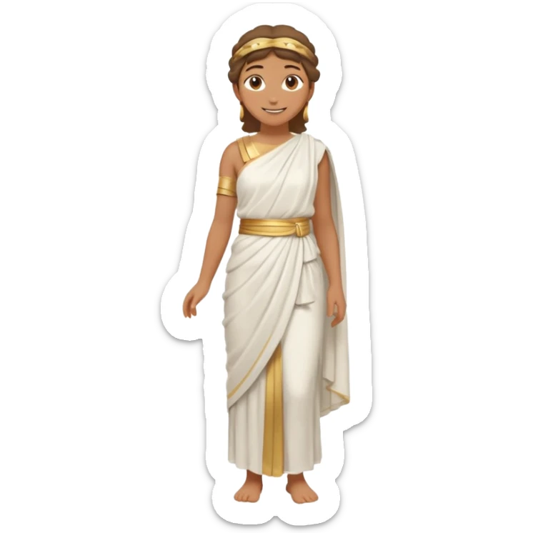 cartagineses cuerpo entero solo uno ahora mujer sticker