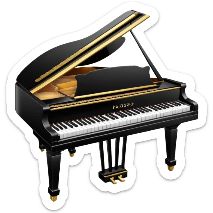 piano emoji sticker