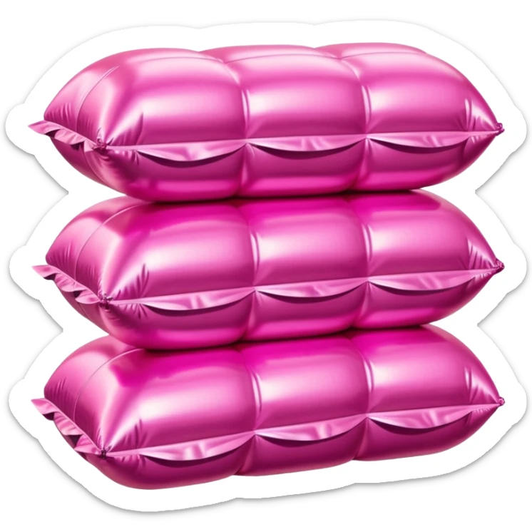  paris SPAM meat jeff koons style inflatable sculpture art painting  sticker