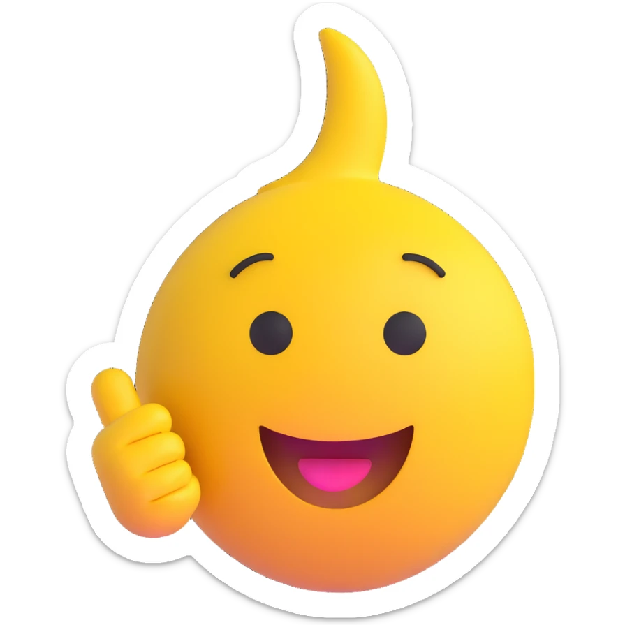 yellow emoji face making a 'whew' expression sticker
