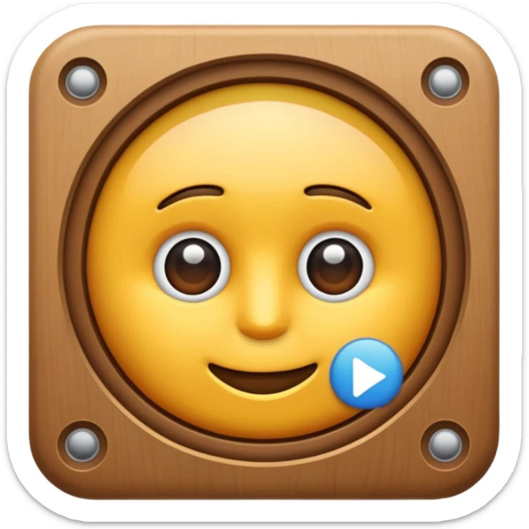 emoji que represente trabajar en un solo nicho, que explique y defina solo 1 mercado (DENTRO DE REDES SOCIALES Y EDICION DE VIDEO) la frase a representar es "CENTRATE EN SOLO 1 NICHO" QUIERO QUE SEA UNA LUPA EN VARIOS NICHOS  sticker