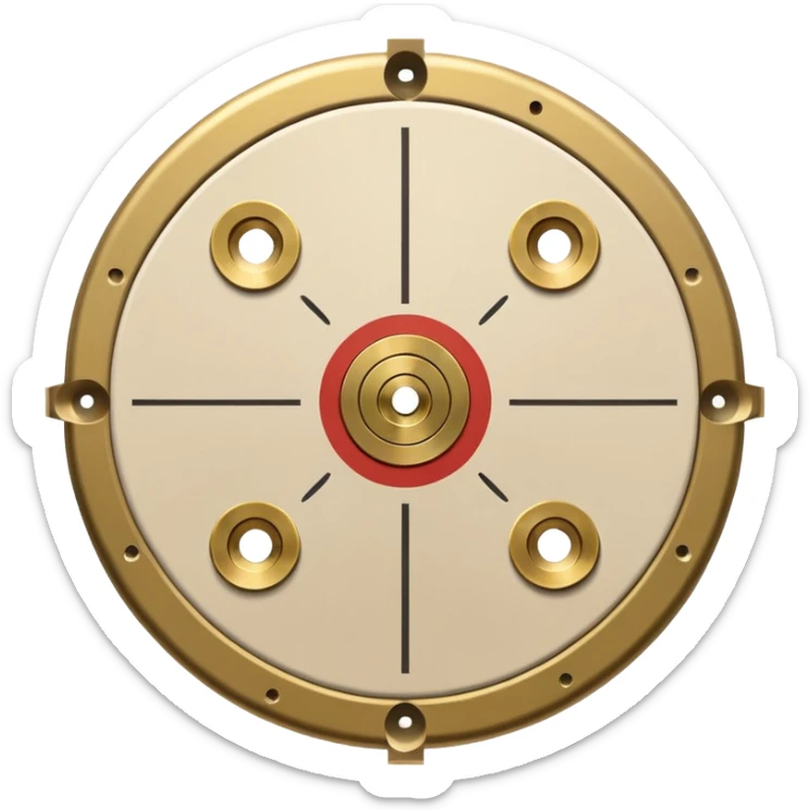 Paper target with bullet holes clustered in the center and spent shell casings below sticker