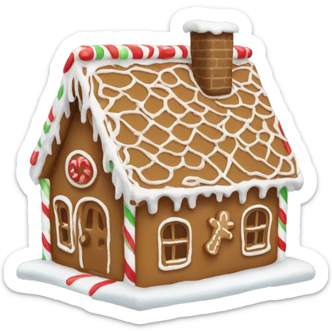 gingerbread house  sticker
