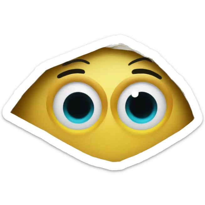 create an eye emoji with dollar signs on top of the eye.  sticker
