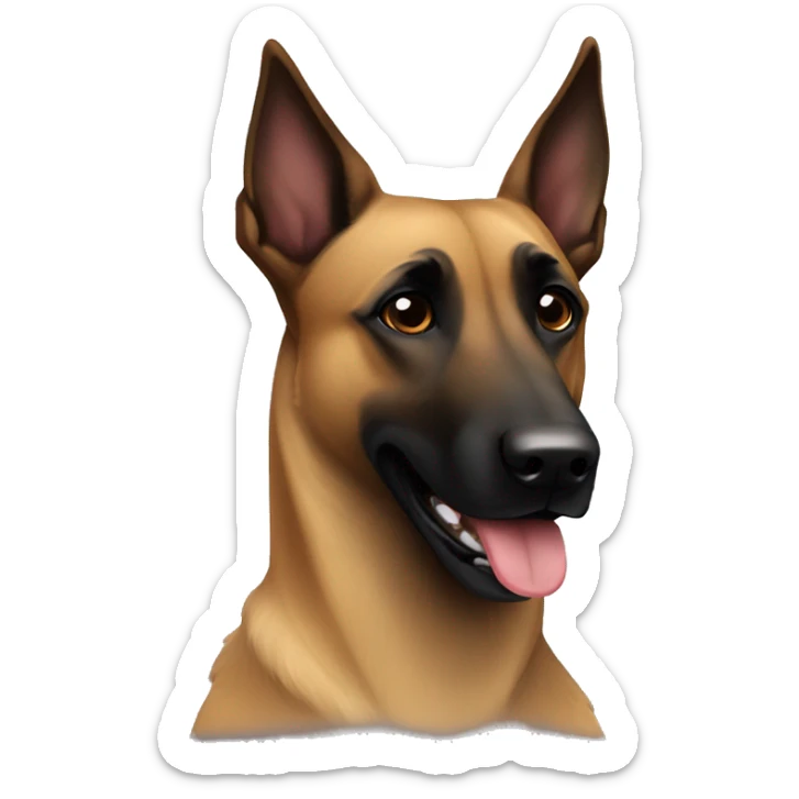 Belgian malinois sticker