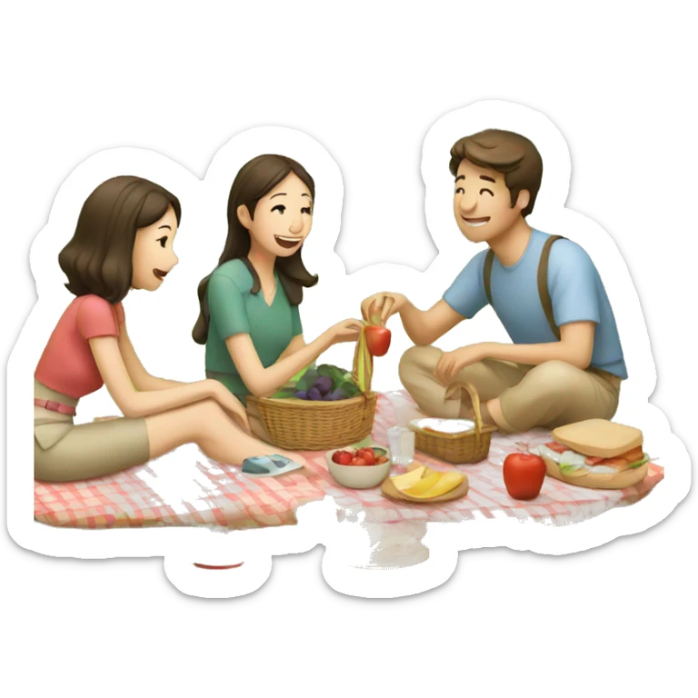 Picnic sticker