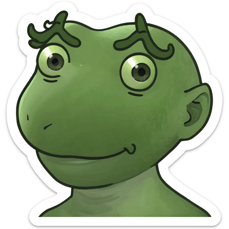 Tanned face with sea-salt curls and a freckled nose sticker