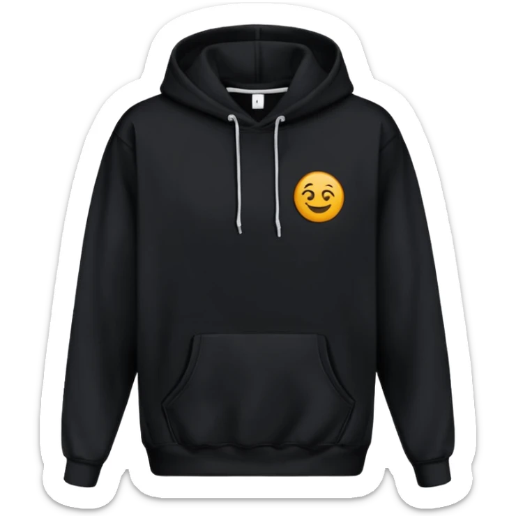 Hoodie with shruti written on it without any girl only hoodie sticker