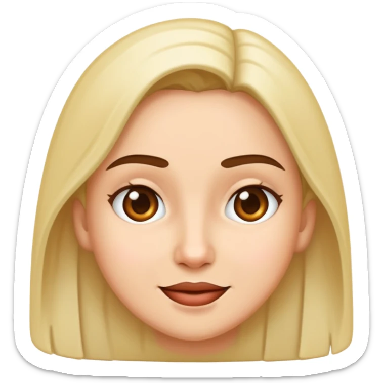 maak een vrouwelijk personage die kan toveren sticker