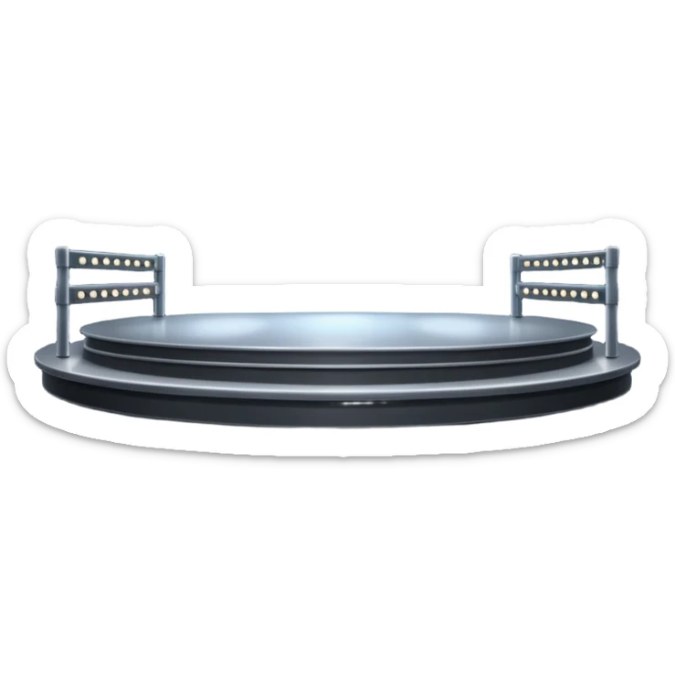 Music arena stage sticker