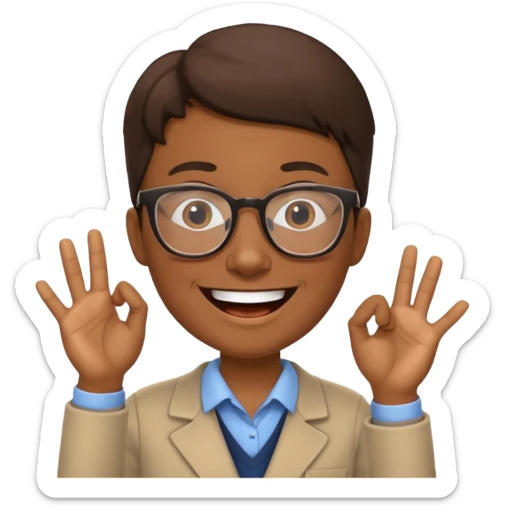 Ich bin Deutschlehrer und sehr begeistert, zu unterrichten sticker