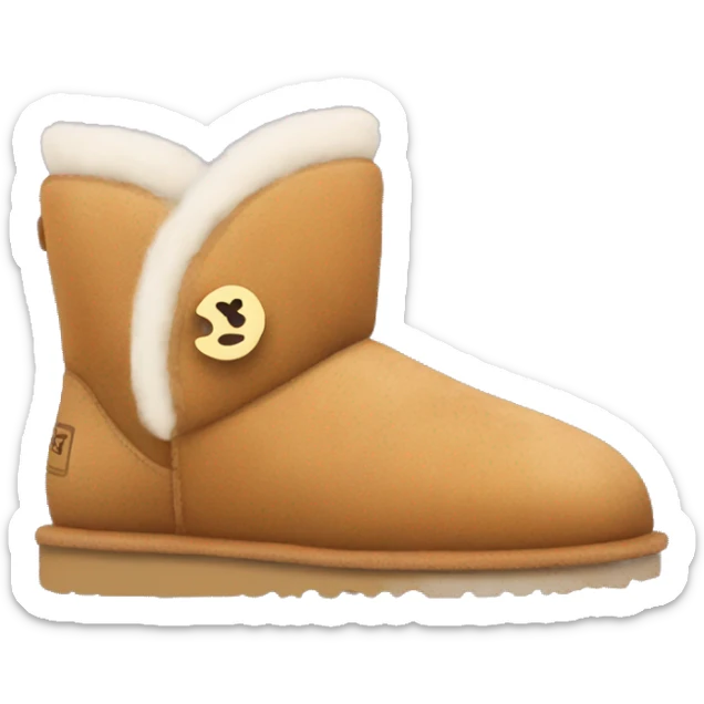 UGG slippers  sticker