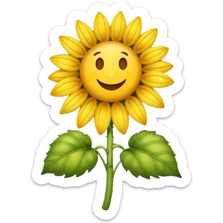 Eu quero criar um emoji de uma chupeta amarela, com pedrinhas brilhantes, e com um girassol 🌻 sticker