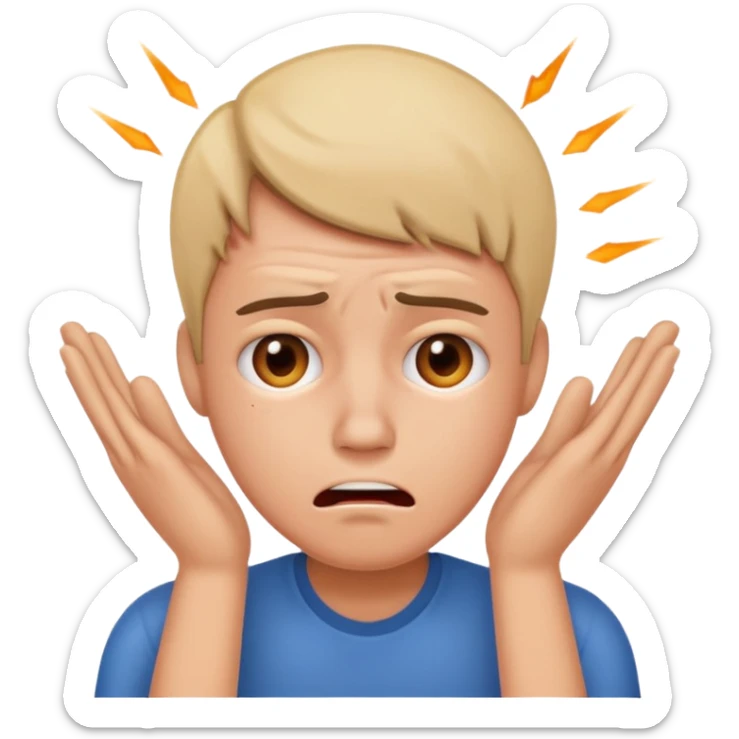 stress workload too high sticker