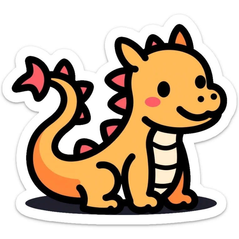 dragon sticker